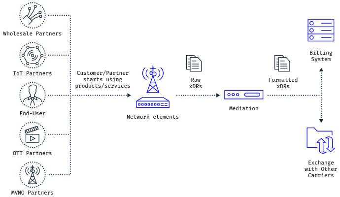 Audit the service usage for Revenue Assurance purposes